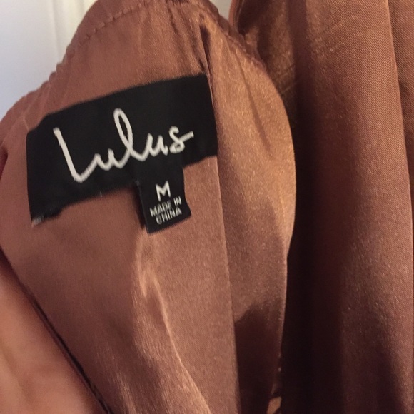 Lulu’s All About Love Rusty Rose Maxi Dress - Picture 11 of 16
